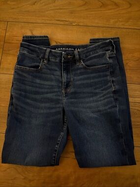 American Eagle Outfitters Women's Dark Indigo Skinny Jeans
